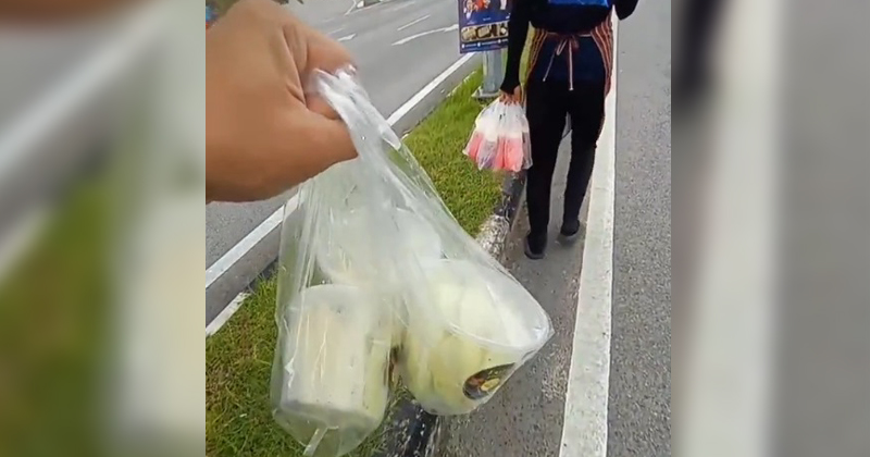 沿街叫卖芒果走废腿 男子后悔当初不读书